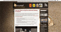 Desktop Screenshot of konsumpf.de
